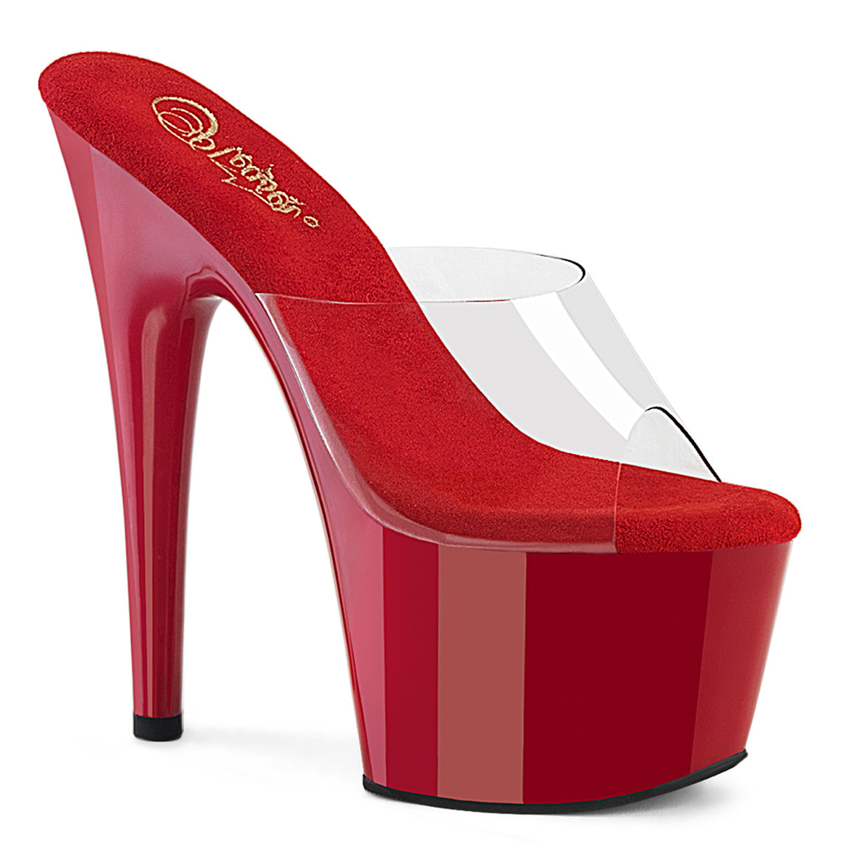 Pleasers Adore-701 - Clr/Red