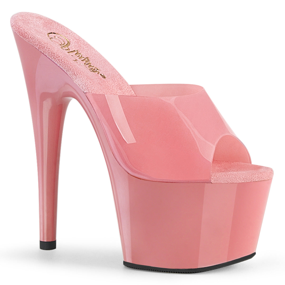 Pleasers Adore-701N - B. Pink (Jelly-Like) TPU/B. Pink