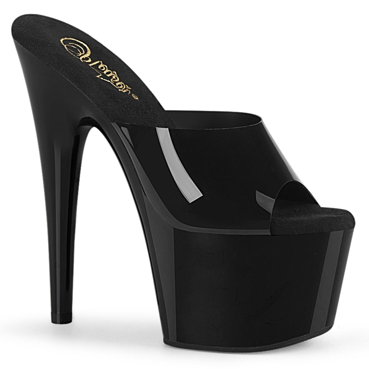 Pleasers Adore-701N - Blk (Jelly-Like) TPU/Blk