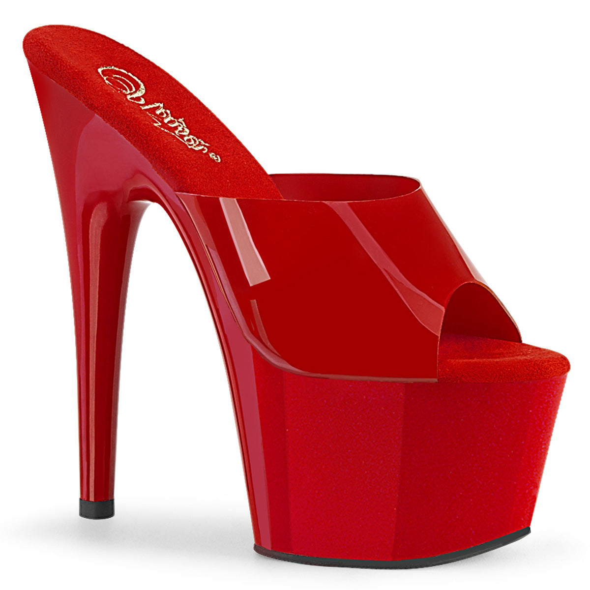 Pleasers Adore-701N - Red (Jelly-Like) TPU/Red