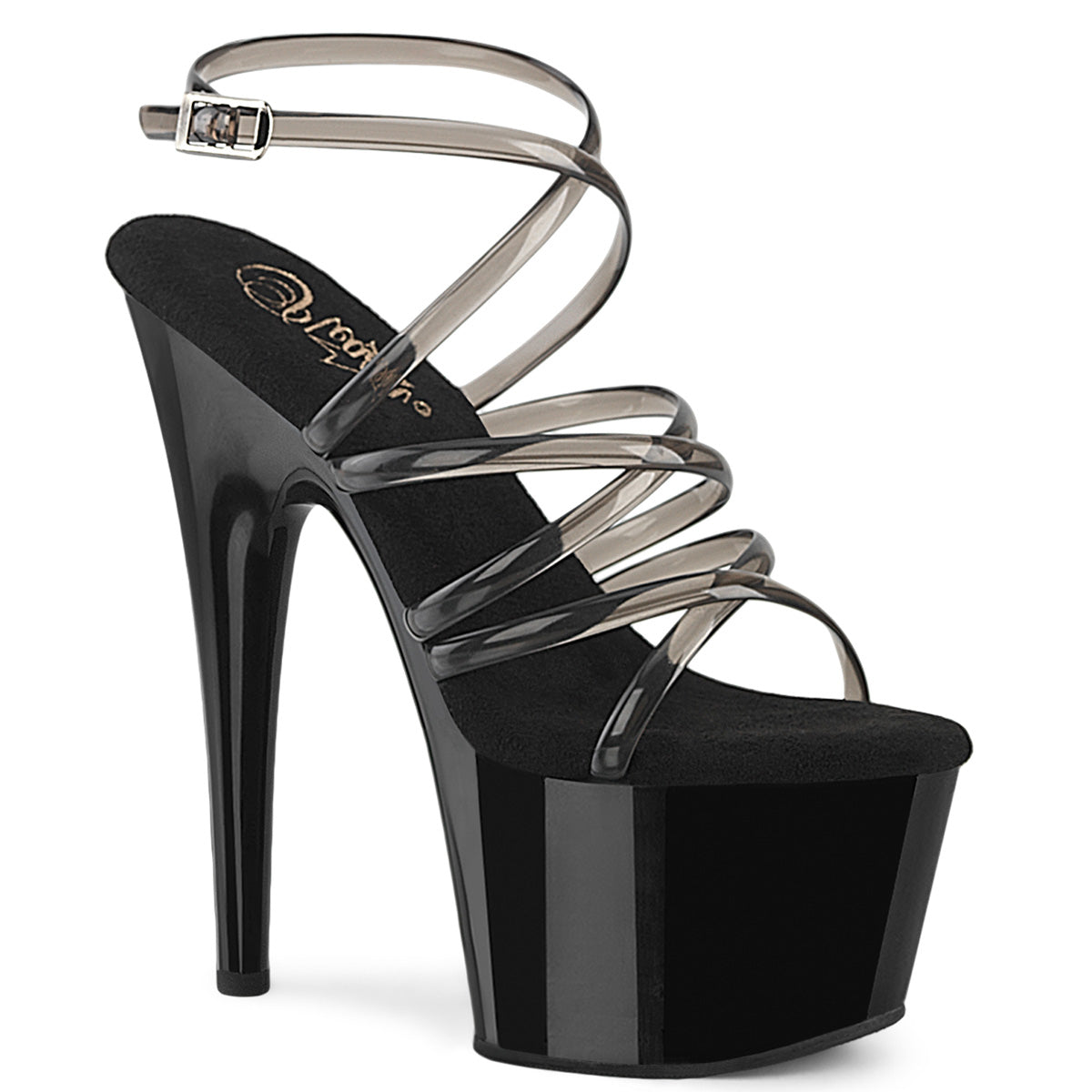 Pleasers Adore-706 - Smoke/Blk