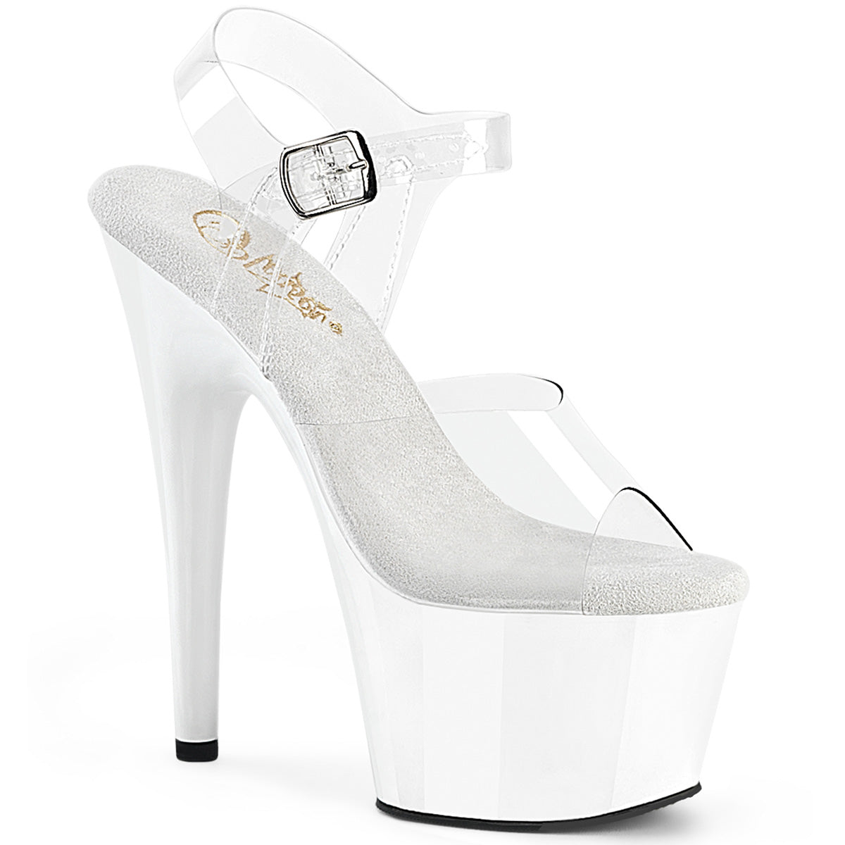 Pleasers Adore-708 - Clr/Wht