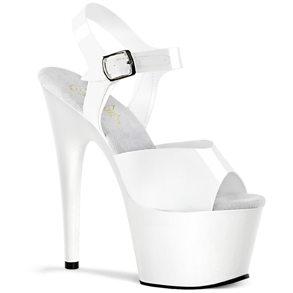 Pleasers Adore-708N - Wht (Jelly-Like) TPU/Wht