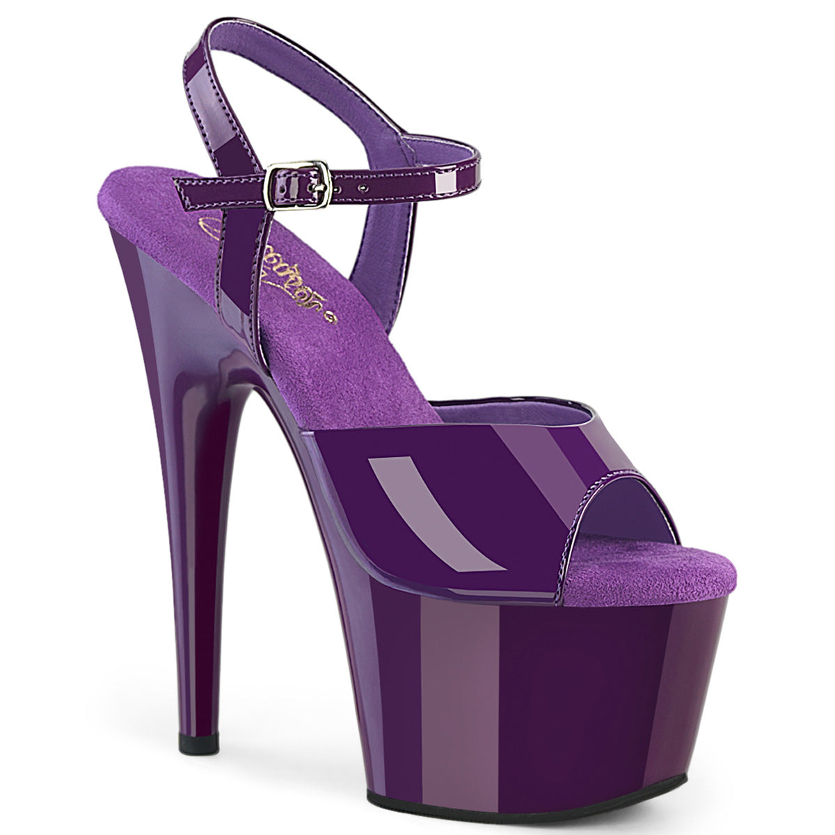 Pleasers Adore-709 - Purple Pat/Purple