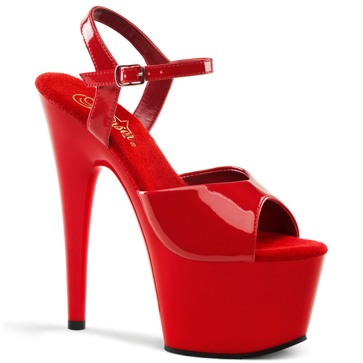 Pleasers Adore-709 - Red/Red