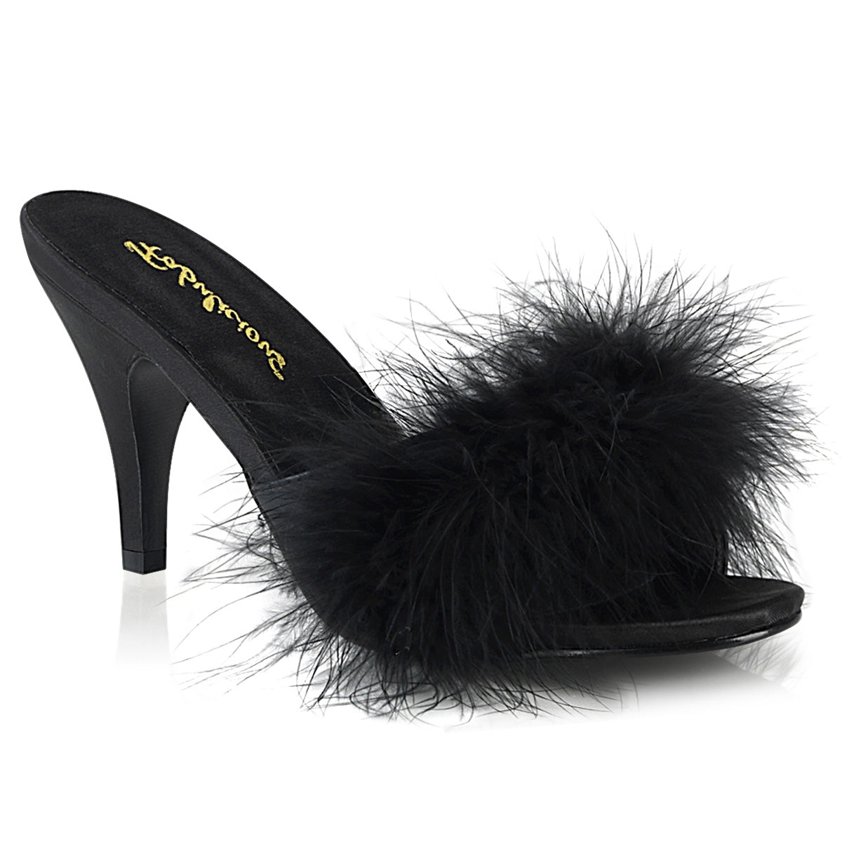 Fabulicious Amour-03 - Blk Pu-Fur