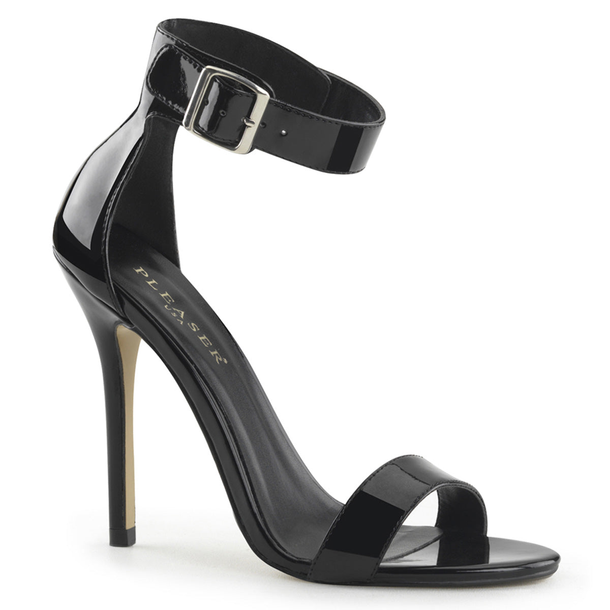 Pleasers Amuse-10 - Blk Pat