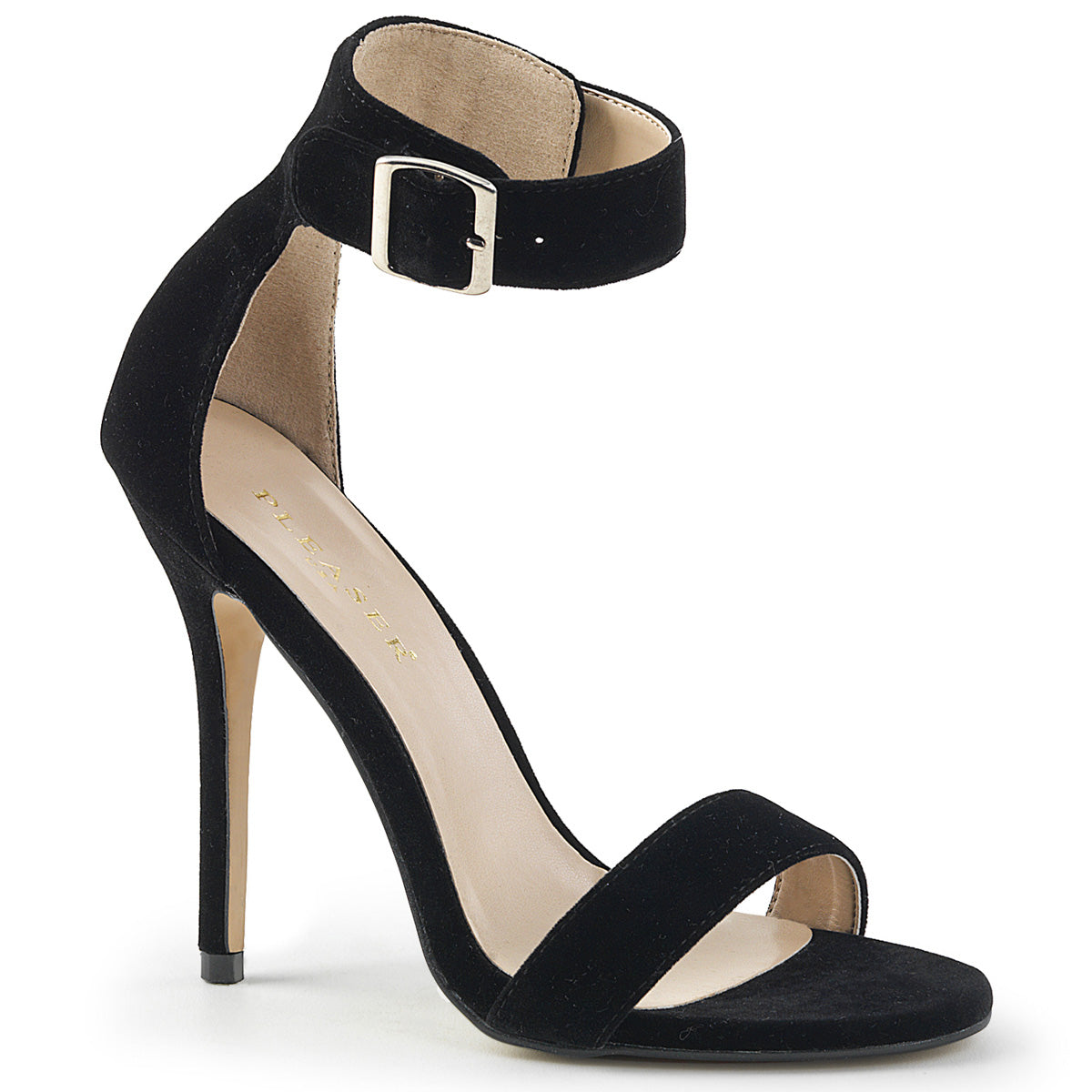 Pleasers Amuse-10 - Blk Velvet