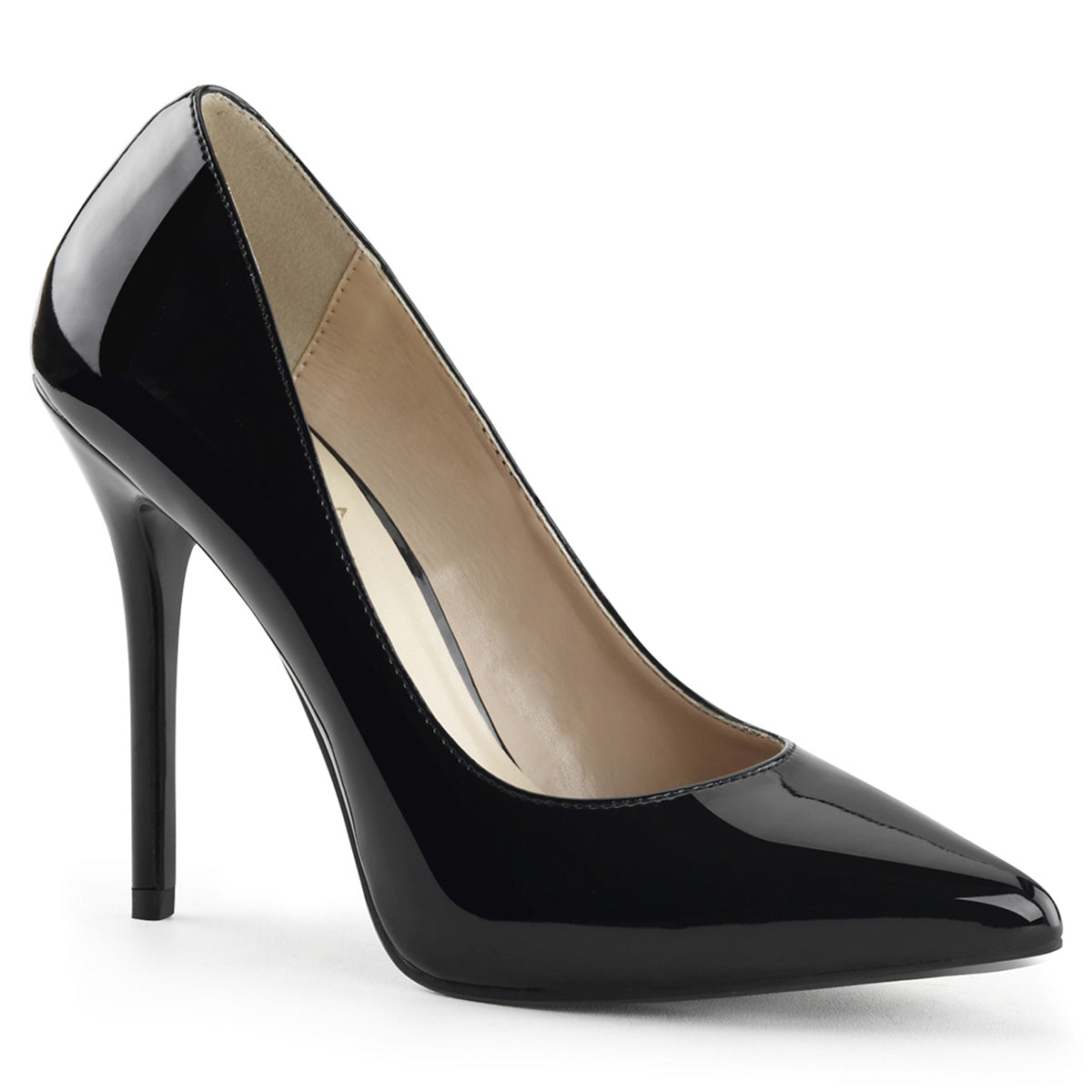 Pleasers Amuse-20 - Blk Pat