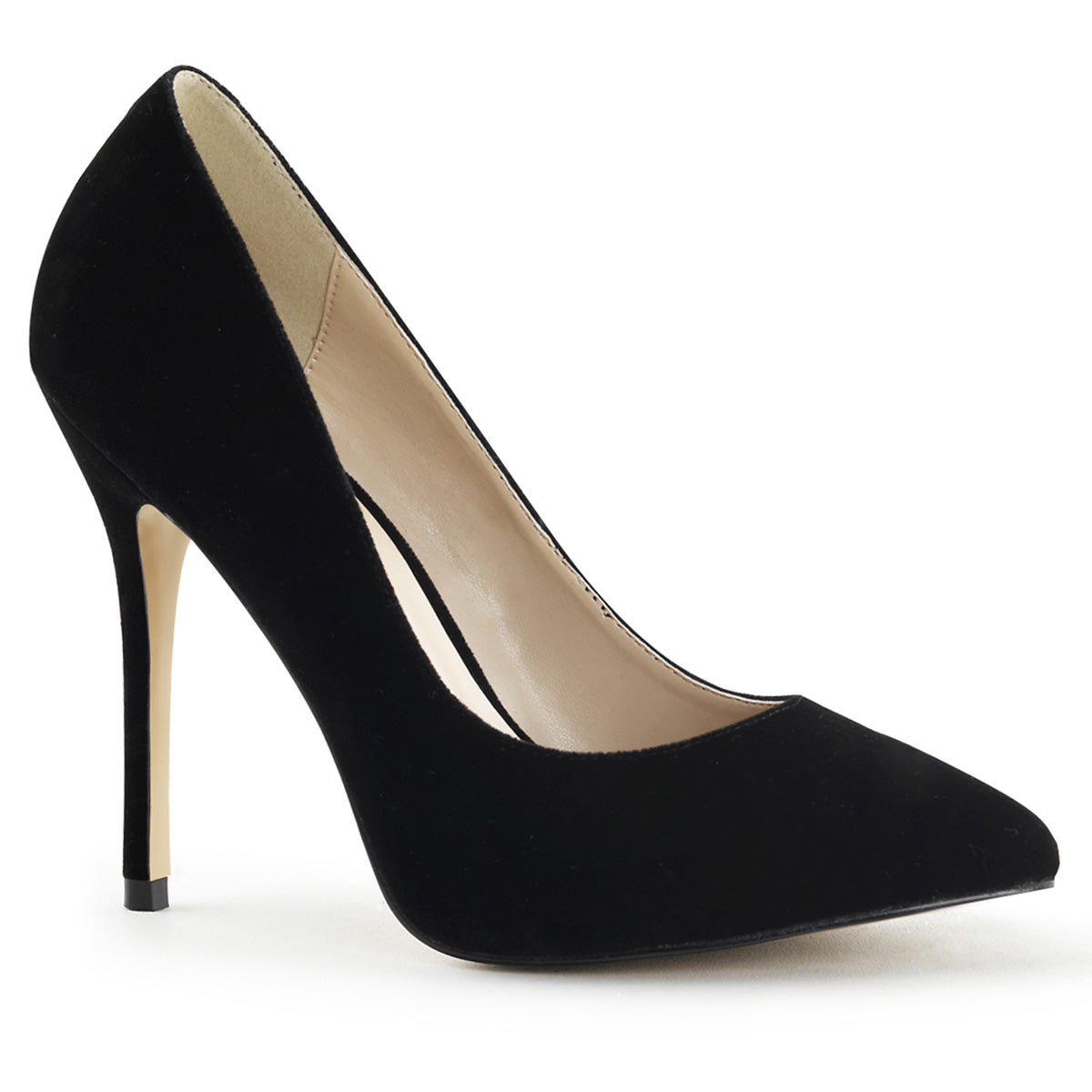 Pleasers Amuse-20 - Blk Velvet
