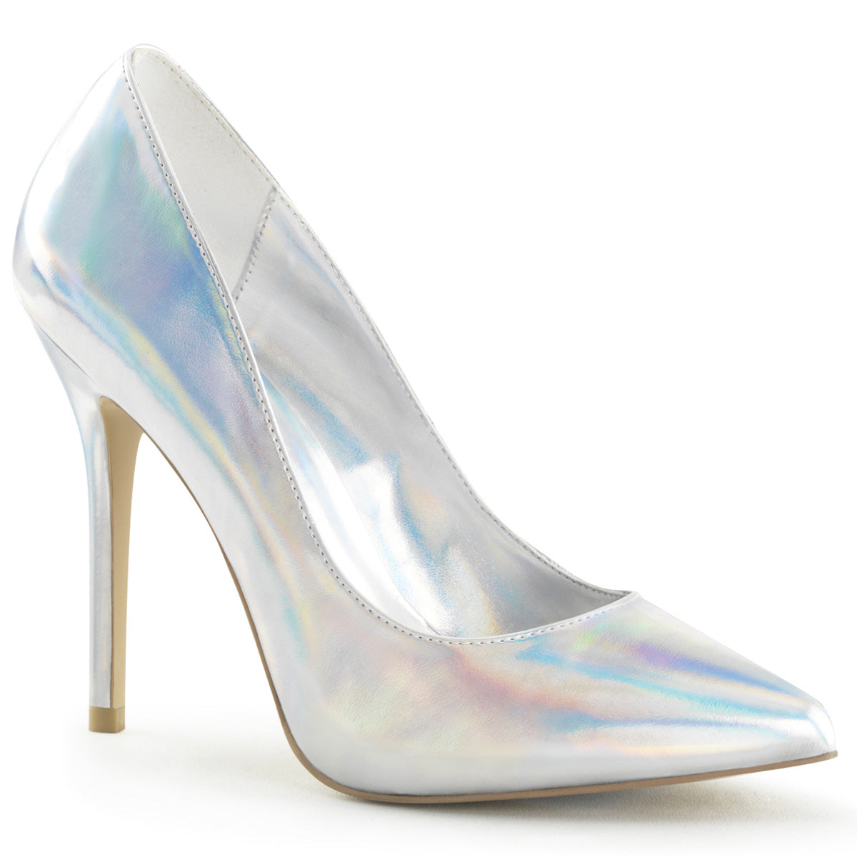 Pleasers Amuse-20 - Slv Hologram Pu