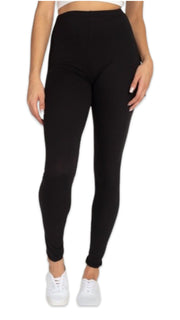 Basic Leggings Black - Model Express VancouverClothing