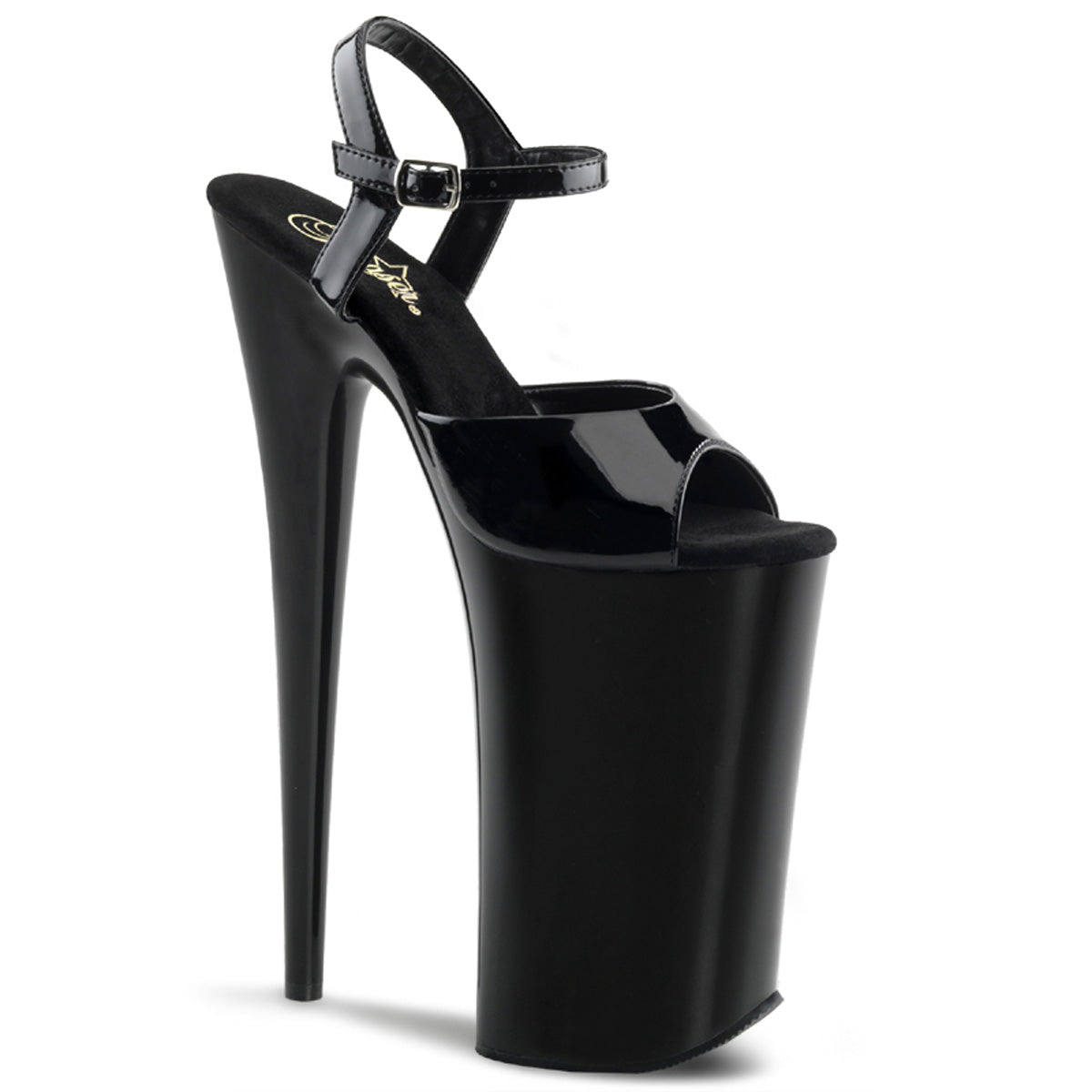Pleasers Beyond-009 - Blk/Blk