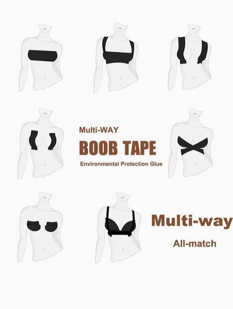 Boob Tape Black - Model Express VancouverAccessories