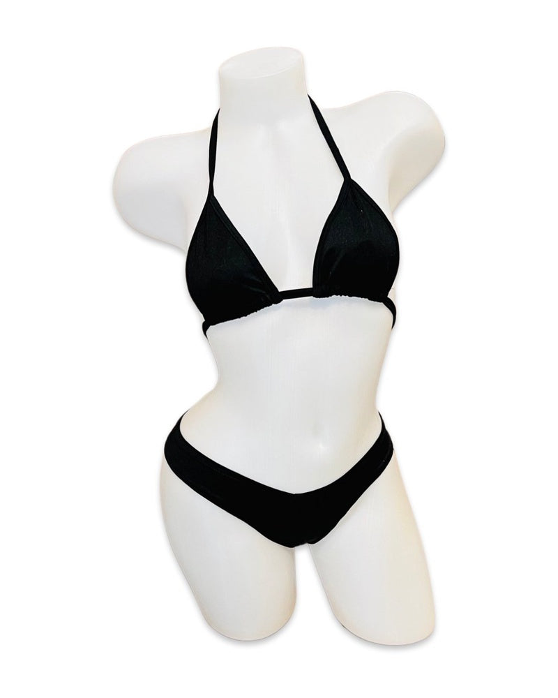 Booty Short Bikini Set - Black - Model Express Vancouver