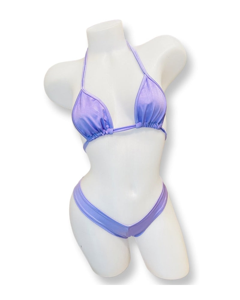 Booty Short Bikini Set - Lavender - Model Express Vancouver