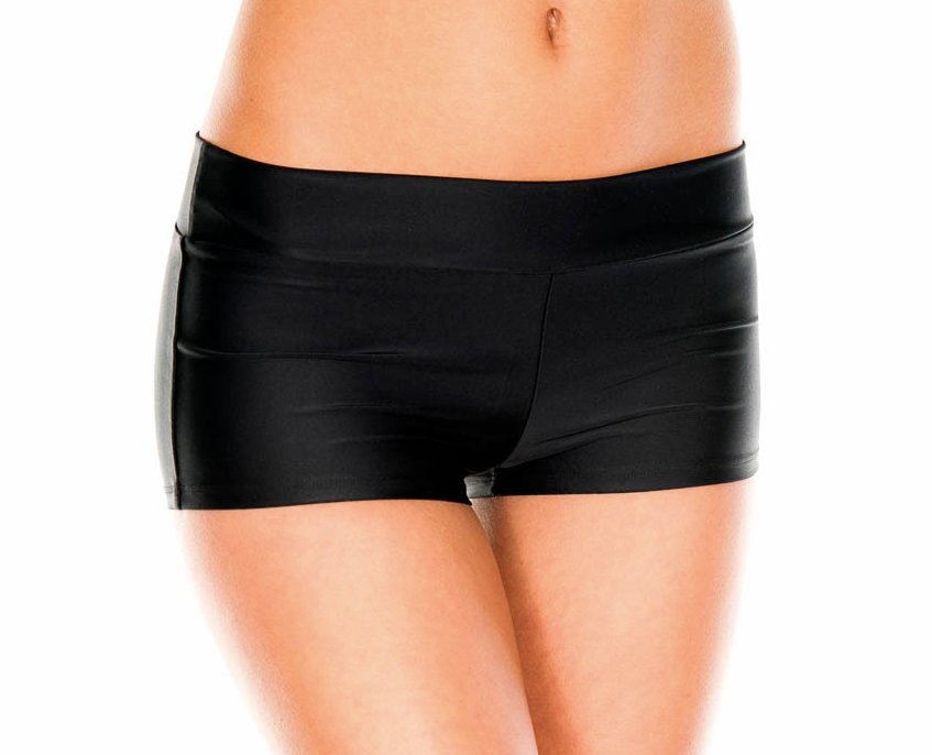 Booty Shorts Black - Model Express VancouverClothing