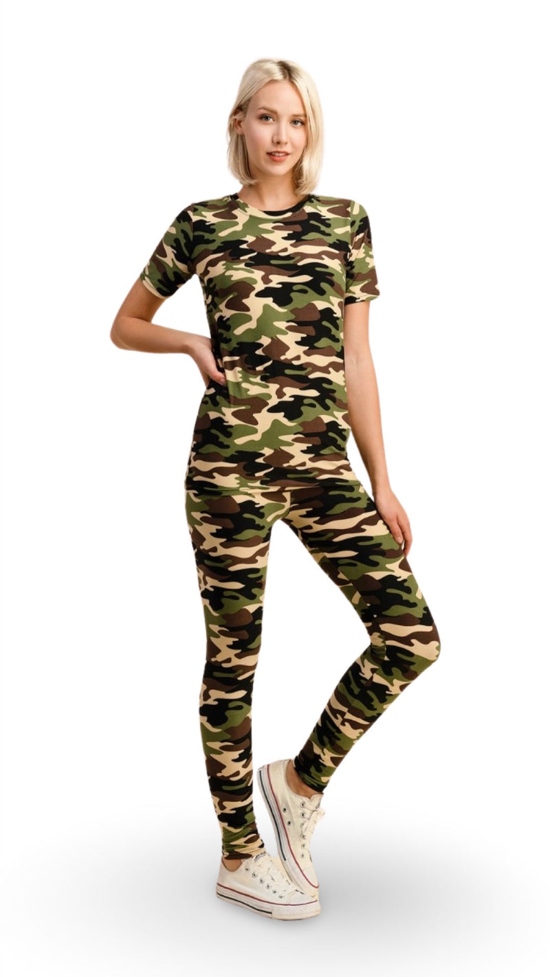 Camo Two Piece Set - Model Express Vancouver