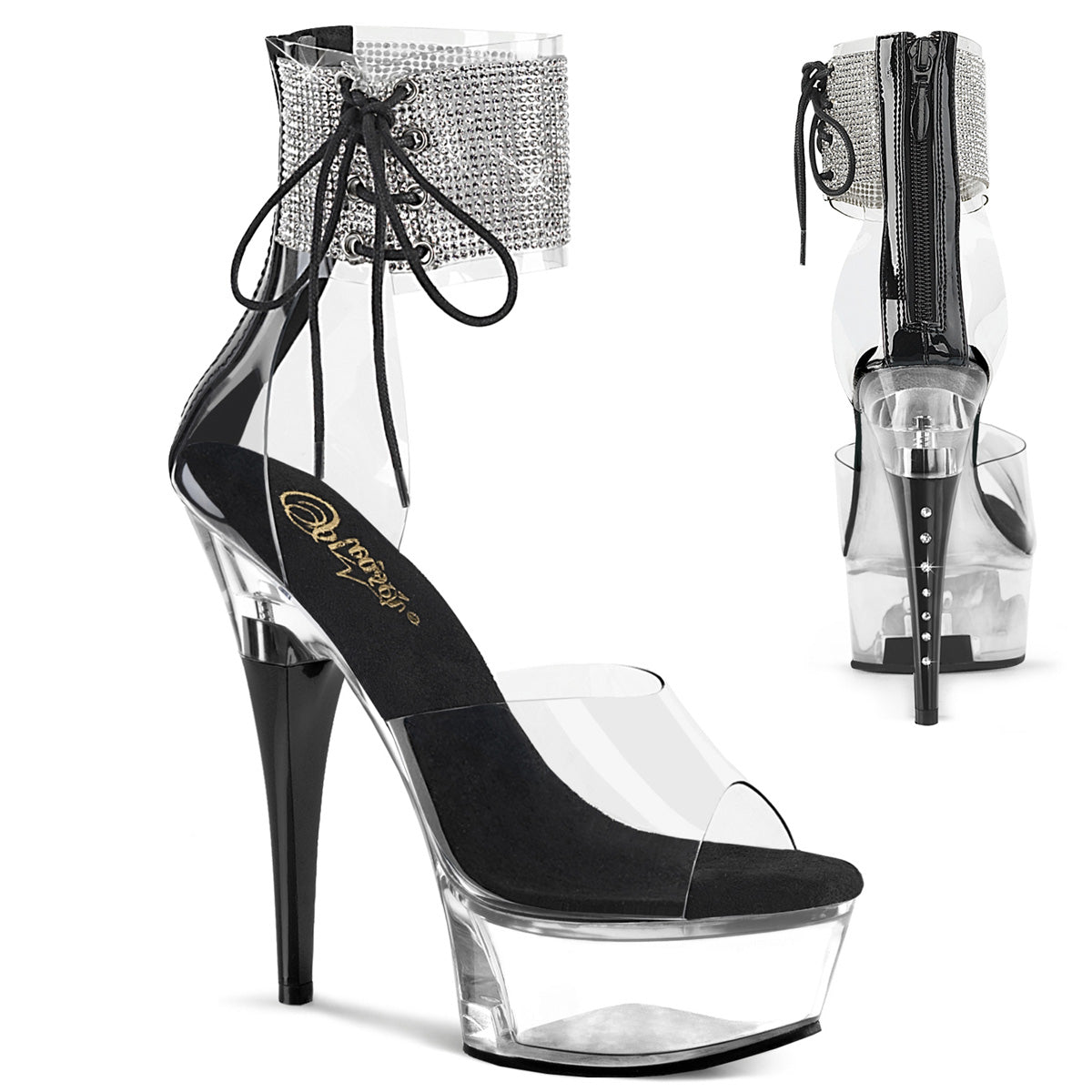 Pleasers Captiva-624Rs - Clr/Blk