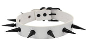 Choker - Medium Black Spike White - Model Express VancouverAccessories