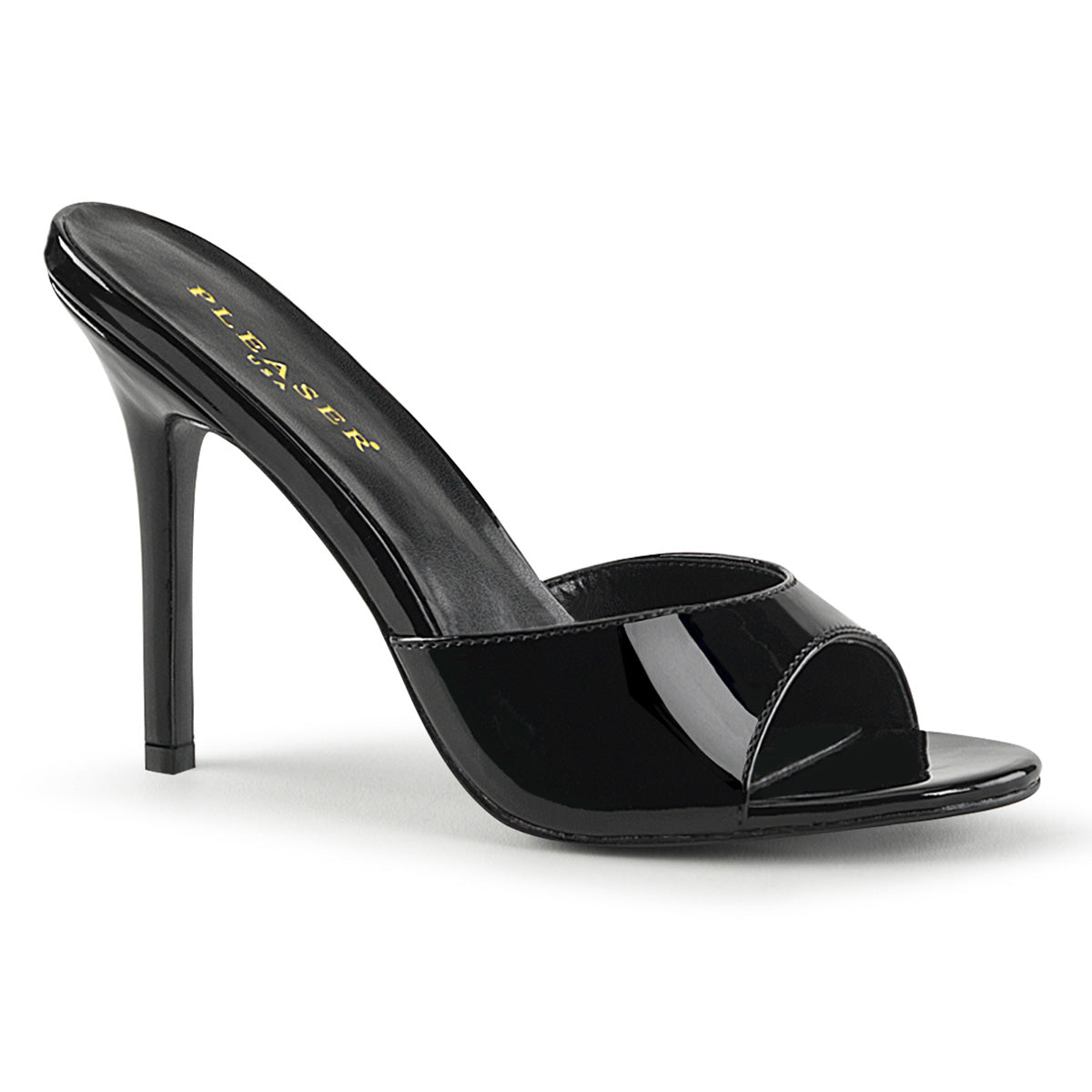 Pleasers Classique-01 - Blk Pat