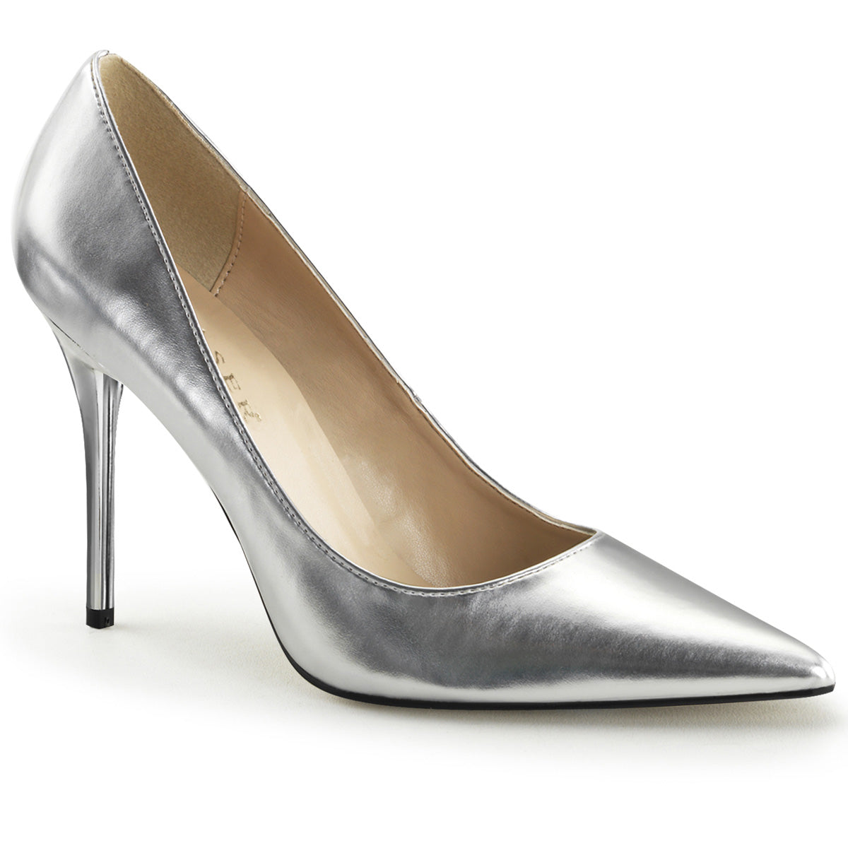 Pleasers Classique-20 - Slv Met Pu