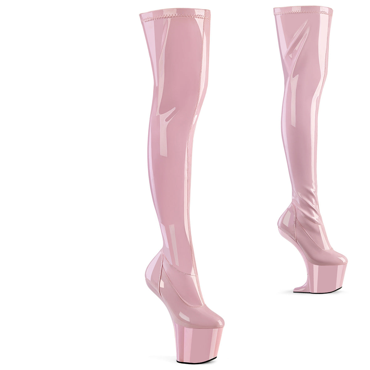 Pleasers Craze-3000 - B. Pink Str. Pat/B. Pink
