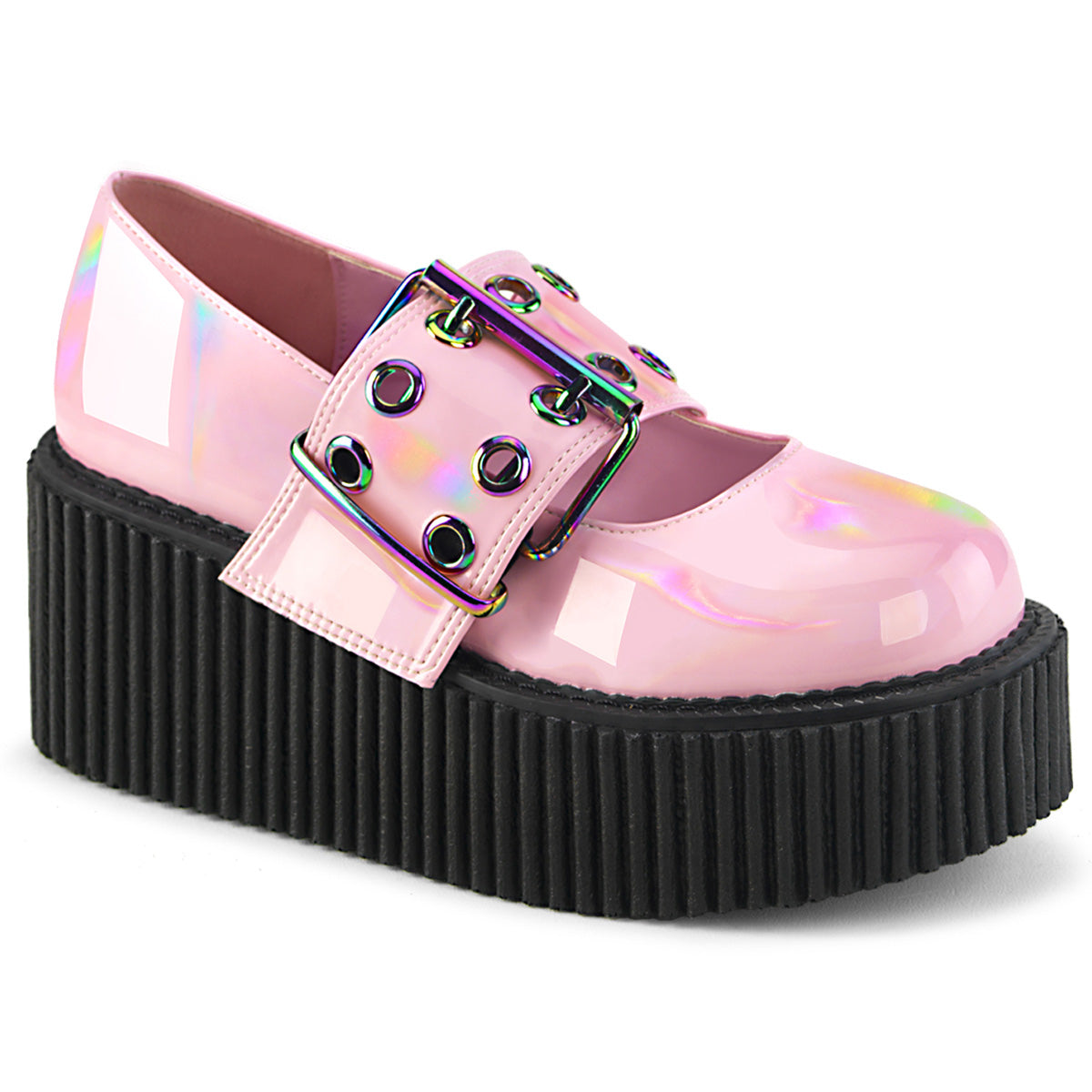 Demonia Creeper-230 - B. Pink Holo Pat