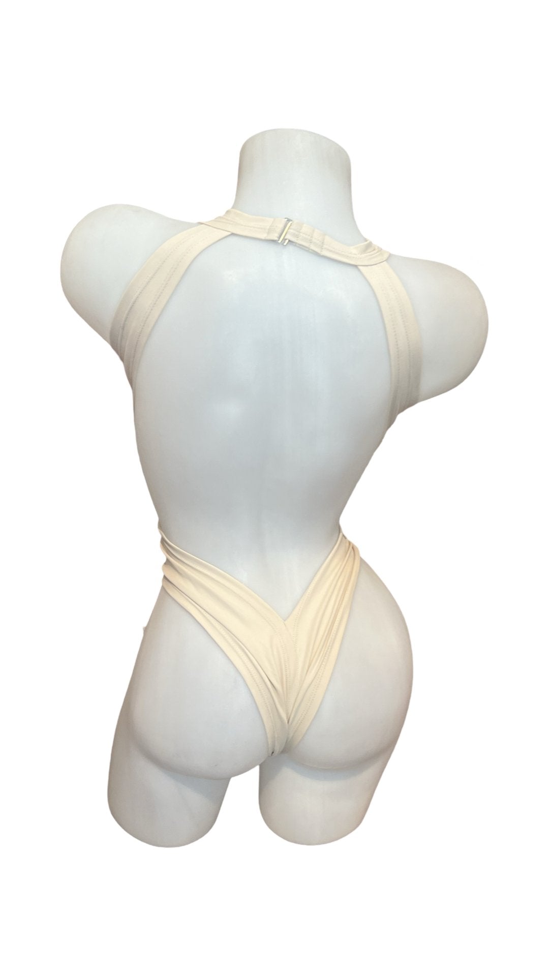 Criss Cross Bodysuit Nude - Model Express VancouverBikini