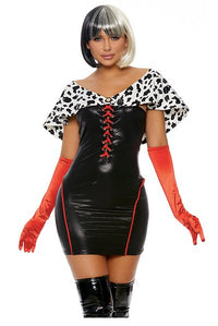 Cruella Costume - Model Express VancouverClothing