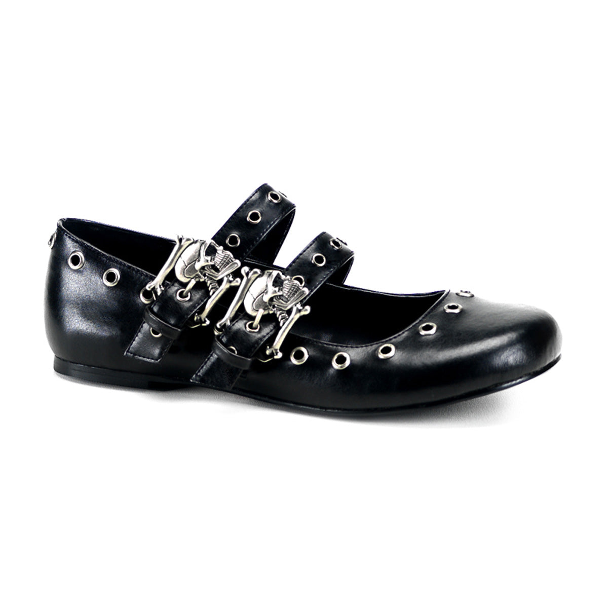 Demonia Daisy-03 - Blk Vegan Leather