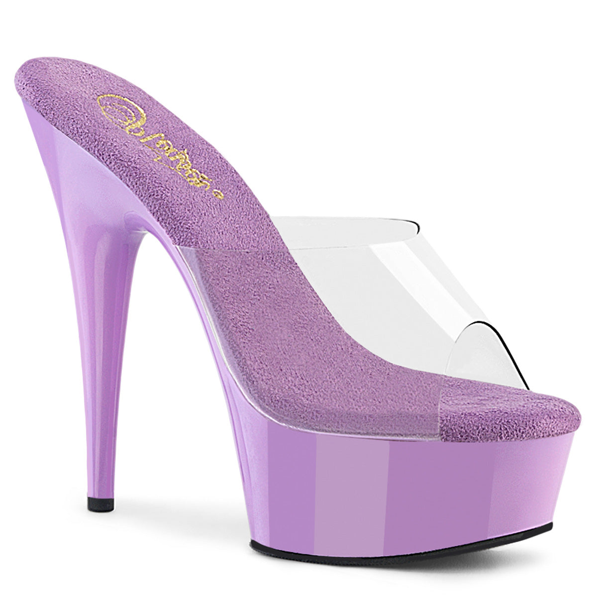 Pleasers Delight-601 - Clr/Lavender