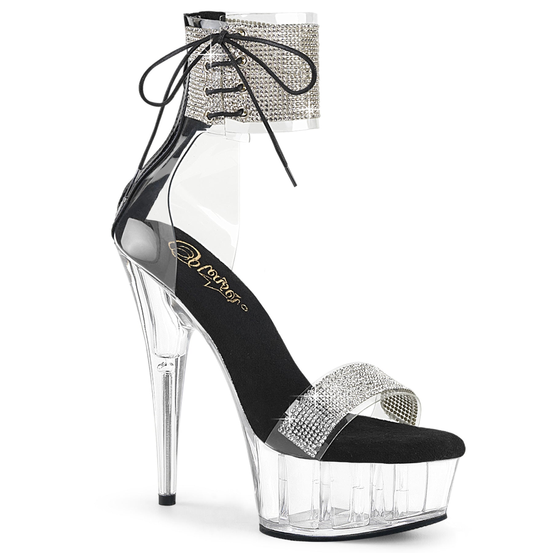 Pleasers Delight-627Rs - Clr-Blk/Clr