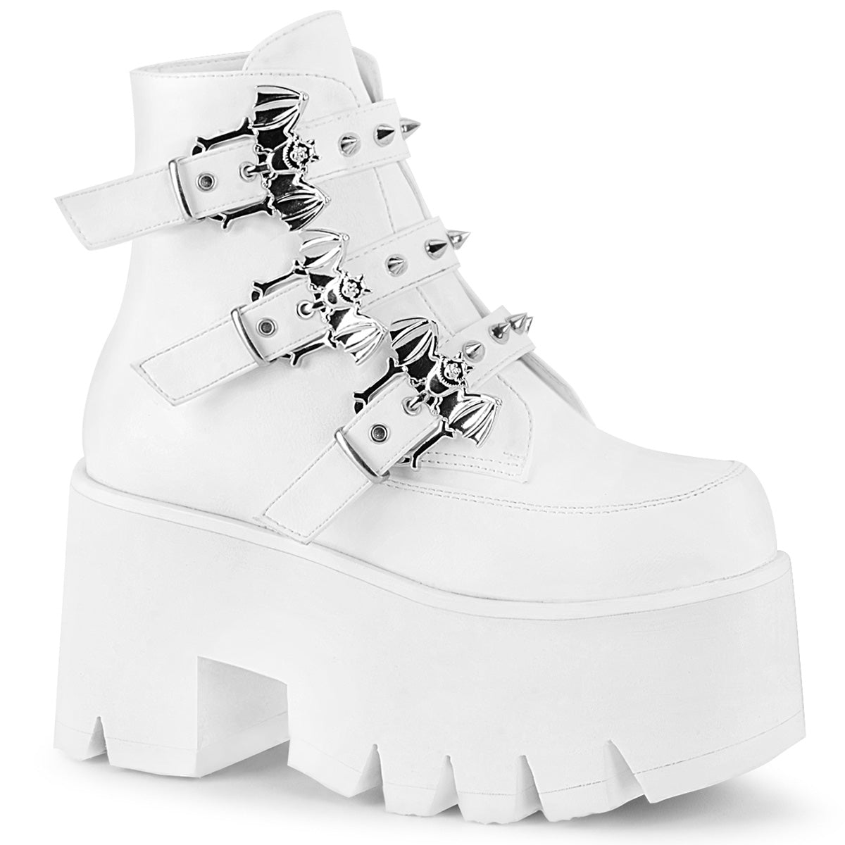 Demonia Ashes 55 White - Model Express VancouverBoots