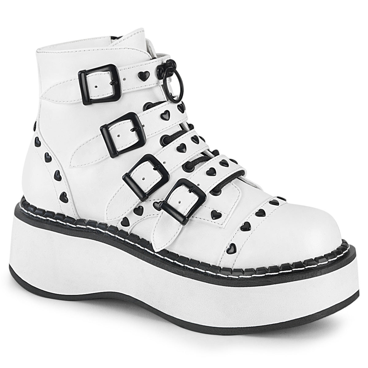 Demonia Emily 315 White - Model Express VancouverBoots