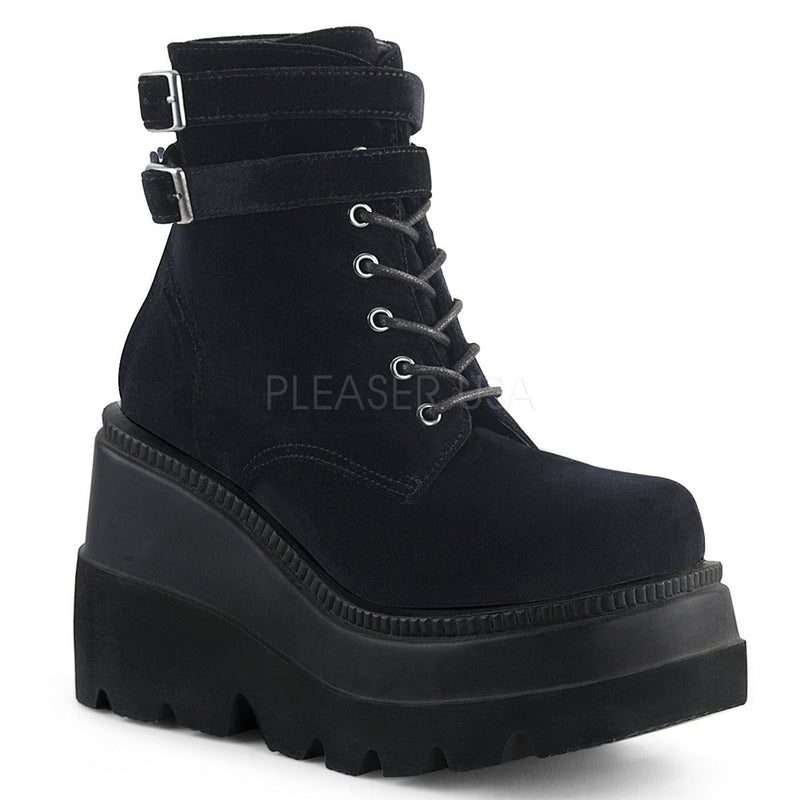 Demonia Shaker 52 Black Velvet - Model Express VancouverBoots