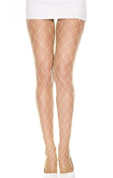 Diamond Net Spandex Pantyhose Beige - Model Express VancouverHosiery