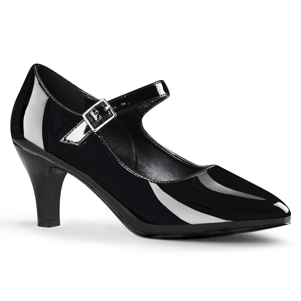 Pleaser Pink Label Divine-440 - Blk Pat