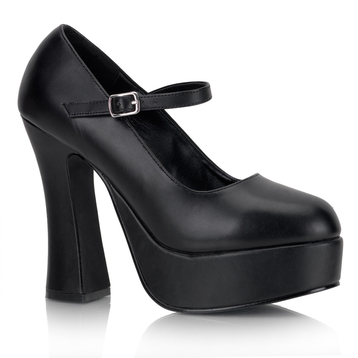 Demonia Dolly-50 - Blk Vegan Leather