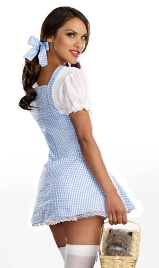 Dorothy Gingham Dress Costume - Model Express VancouverClothing