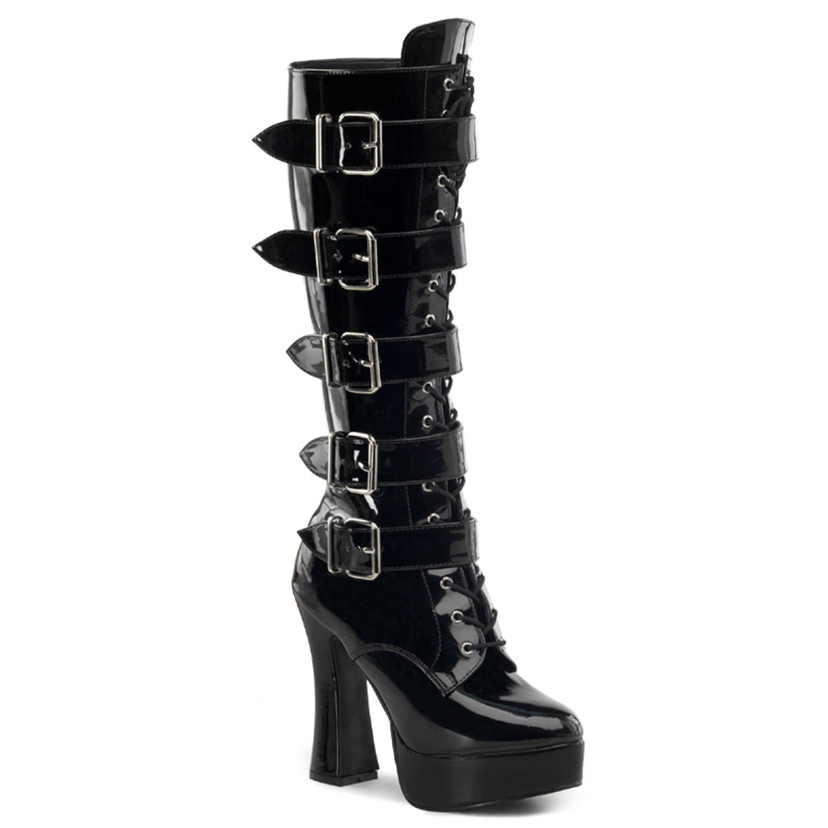 Pleasers Electra-2042 - Blk Pat