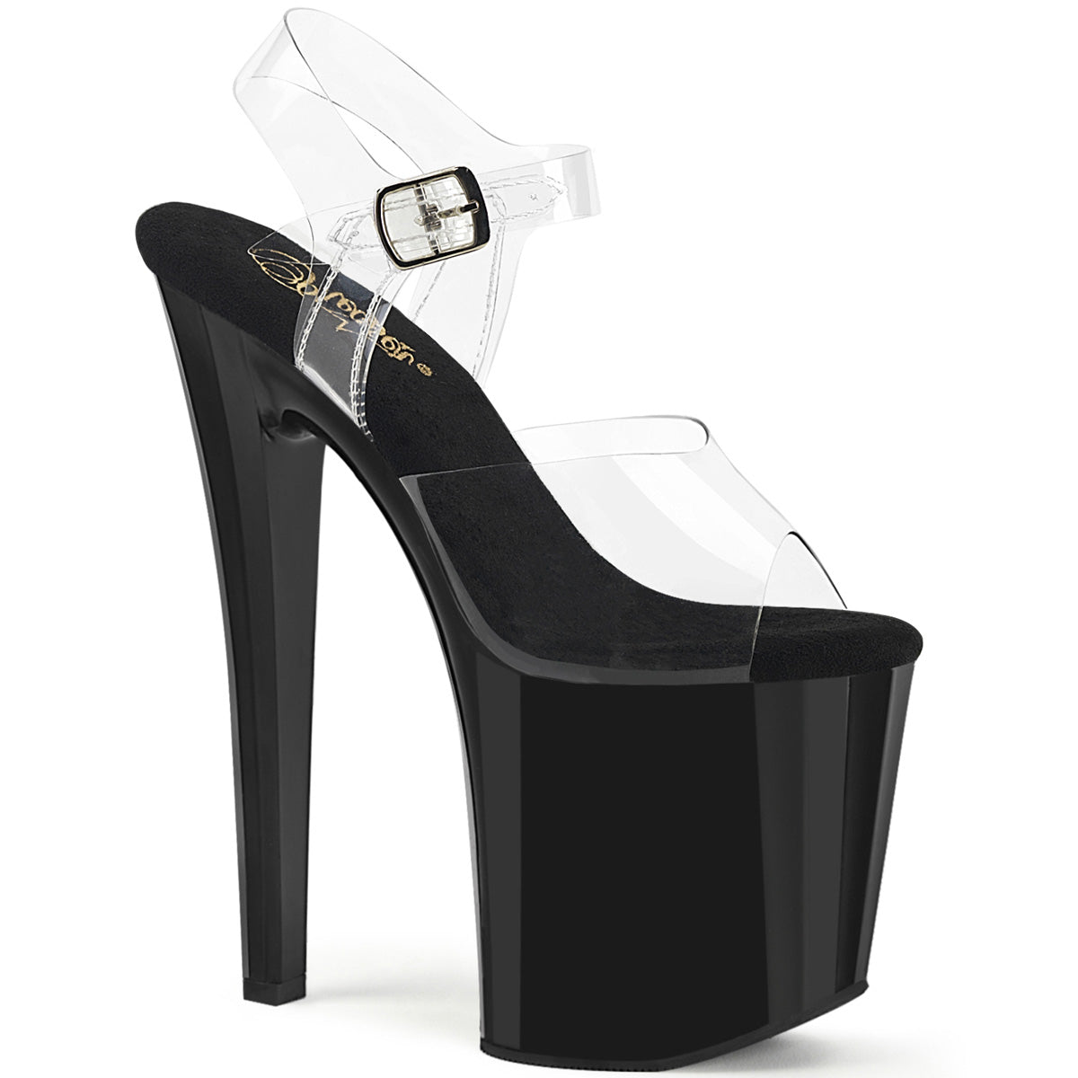 Pleasers Enchant-708 - Clr/Blk
