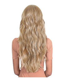 Extra Long Loose Curl Wig with Bangs - Ash Blonde - Model Express VancouverAccessories