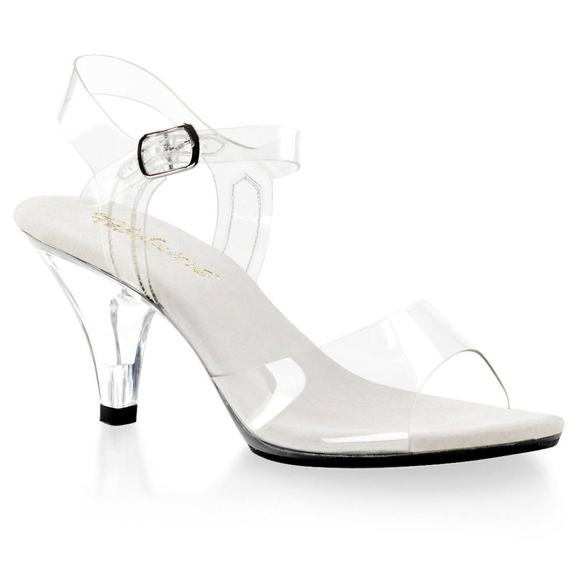 Fabulicious Belle 308 Clear - Model Express VancouverShoes