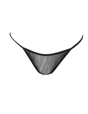 Fishnet G-String Black - Model Express VancouverLingerie