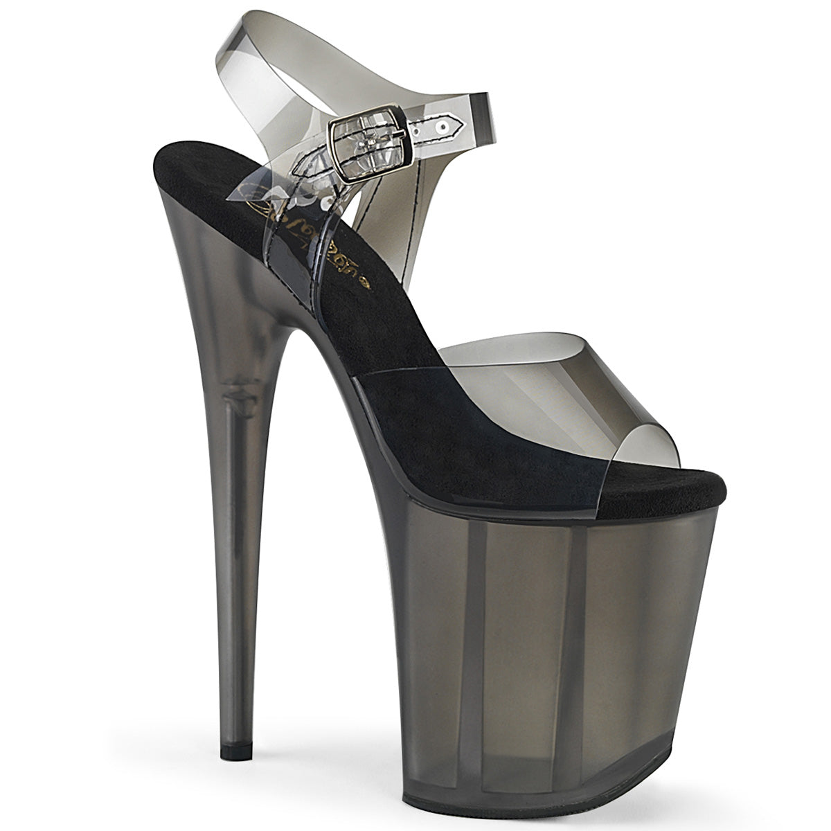 Pleasers Flamingo-808N-T - Blk Gradient TPU/Smoke Tinted