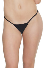 G-String Black - Model Express VancouverLingerie