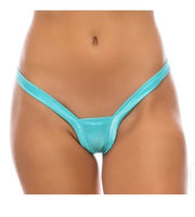 Heart Back Thong Baby Blue - Model Express VancouverBikini