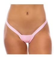 Heart Back Thong Baby Pink - Model Express VancouverBikini