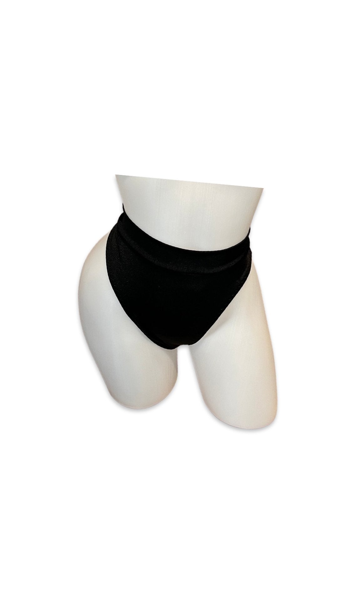 High Waist Scrunch Back Thong - Model Express VancouverBikini